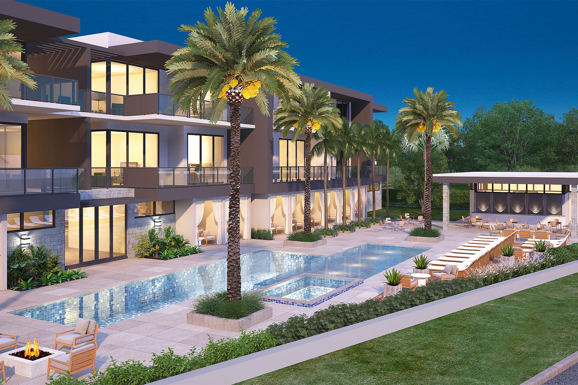 Rendering-1177_POOL_SPA_HIGH_RES_FINAL 3d Architectural Renderings by ibi designs inc.