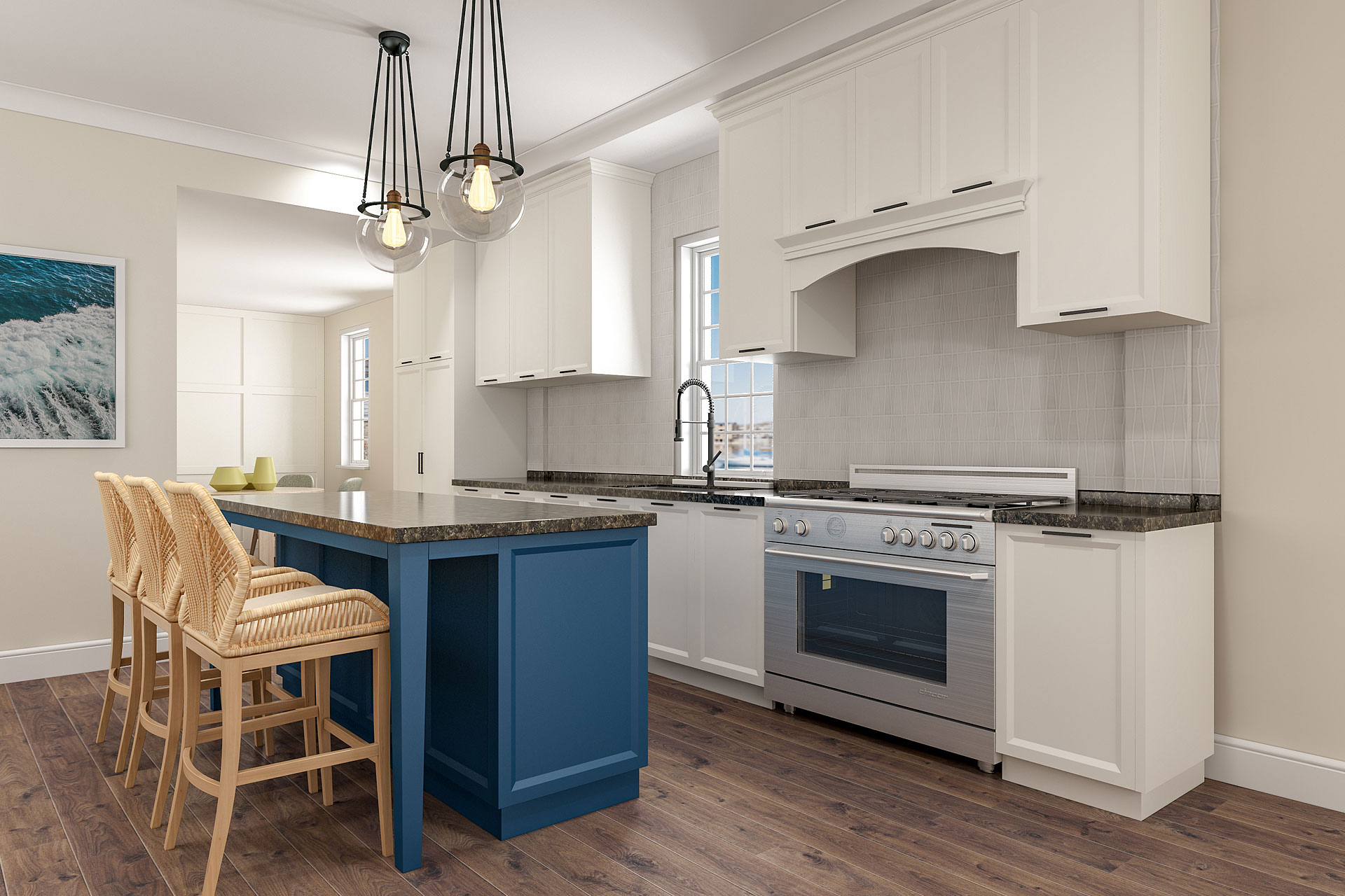 Rendering-COVE_HILL_2ND_FLOOR_KITCHEN_HI_RES_FINAL 3d Architectural Renderings by ibi designs inc.